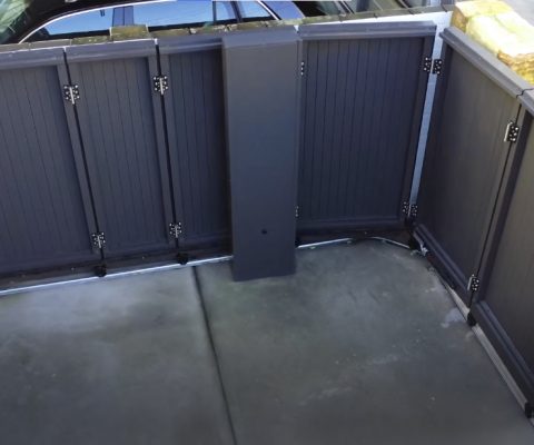 Automatic Sliding Curve Gate